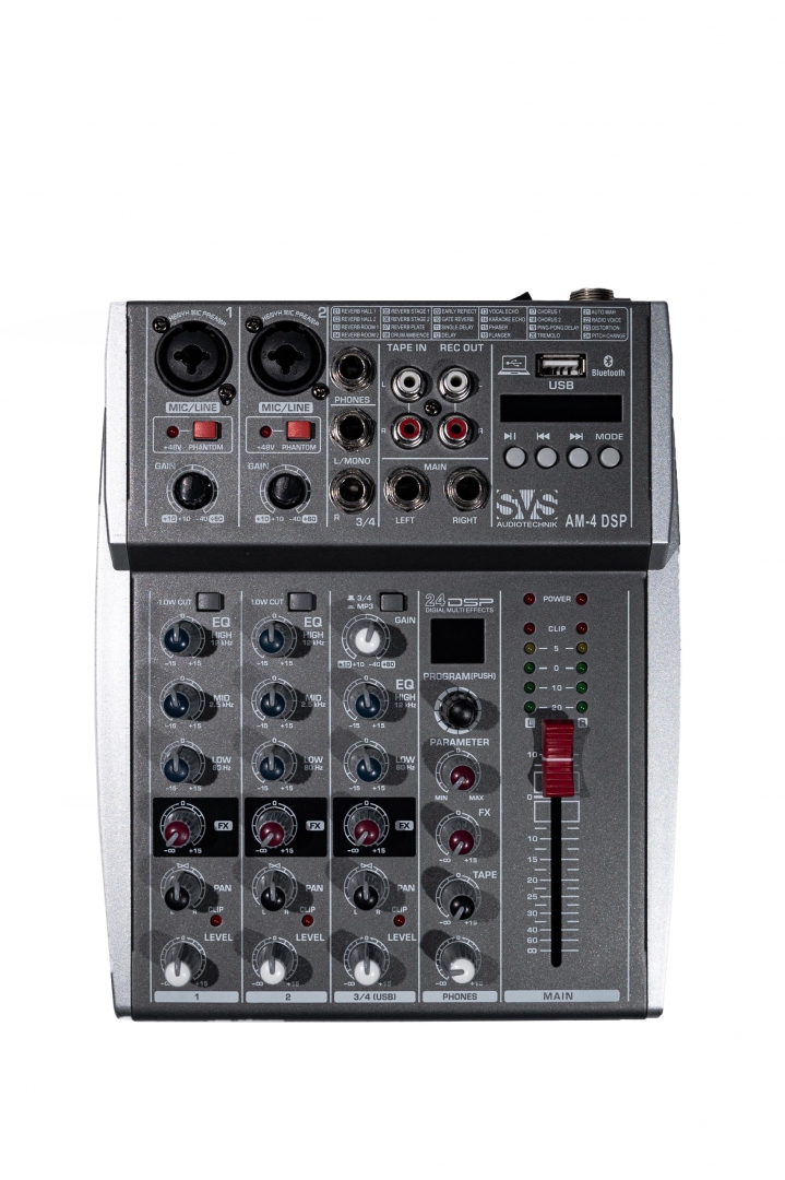 SVS Audiotechnik mixers AM-4 DSP Аналоговый микшерный пульт, 4-канала в Читинской области