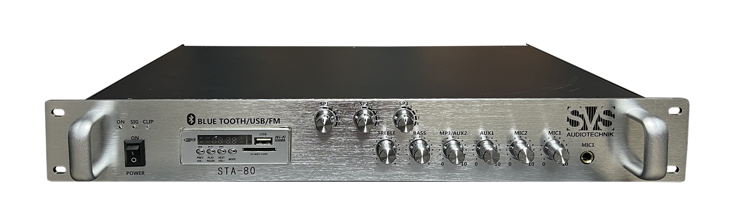 SVS Audiotechnik STA-80 Микшер-усилитель для систем Public Address в Читинской области