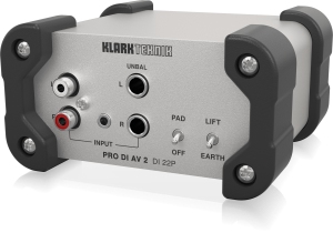 Klark Teknik DI 22P пассивный стерео директ-бокс в Читинской области